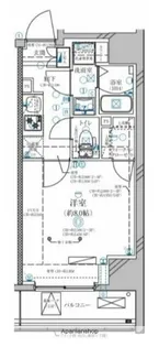 ディアレイシャス鶯谷【2階】の間取り