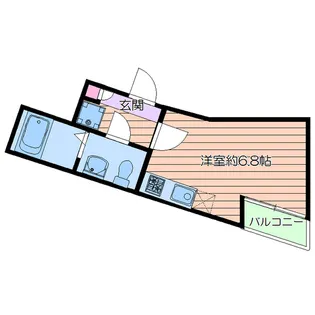 WELLーBEING北千住【1階】の間取り