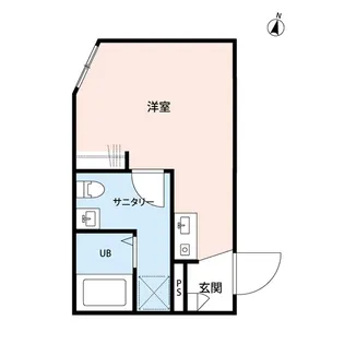 FOREST COURT荒川【1階】の間取り
