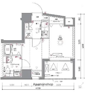 REGOLITH押上【6階】の間取り