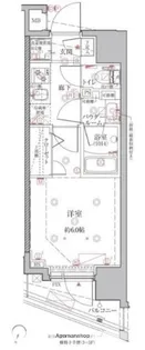 クレイシアIDZ千代田岩本町【2階】の間取り
