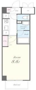 グレースランド【6階】の間取り