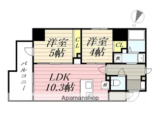 プライマル根岸【3階】の間取り