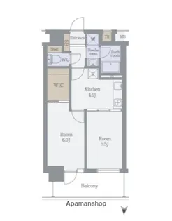 RISING PLACE 錦糸町二番館【5階】の間取り