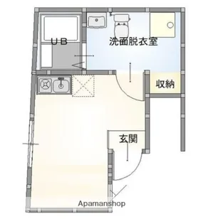 CHAMBORDオオツカ【1階】の間取り
