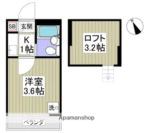 ローズマリー【1階】の間取り