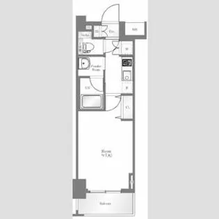 AXAS XEBEC秋葉原【2階】の間取り