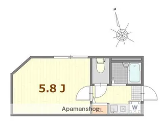 FONTAINE尾久【1階】の間取り