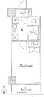 BLUROCK秋葉原【2階】の間取り
