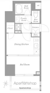 THE GATEHOUSE雑司が谷【12階】の間取り