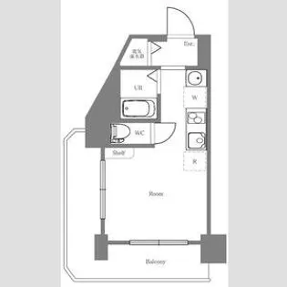 ハイネス要町【8階】の間取り