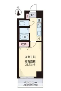 COURT TAKETOKU Ⅳ【5階】の間取り