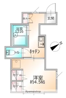 MAISON OMBLE VERTE【1階】の間取り