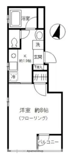 QUEST SQUARE TATENO【4階】の間取り