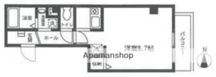 Y’S FLAT入谷【2階】の間取り