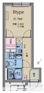 MAXIV CITY文京小石川【4階】の間取り