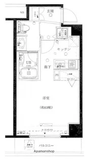 ADESSO上野BELLZZA【9階】の間取り