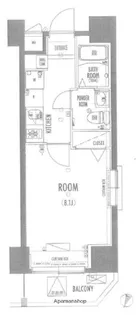 ARTESSIMO FINO【8階】の間取り