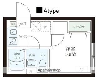 レピュア本郷レジデンス【1階】の間取り