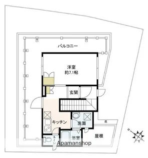 FAIR町屋レジデンス【5階】の間取り