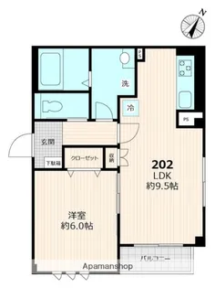 プラム フォレスト ネクスト【2階】の間取り