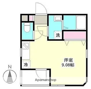 サニーコート竜泉【4階】の間取り