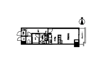 レジディア目白【5階】の間取り