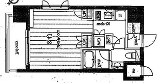 チェスターコート御茶ノ水【4階】の間取り