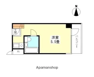 アネックス茗荷谷【5階】の間取り