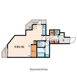 CREST本郷【11階】の間取り