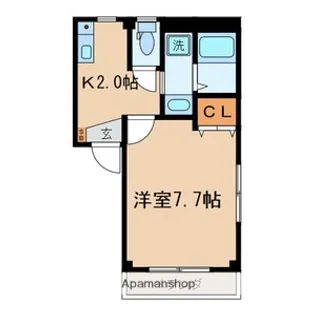 メゾン壱番館【1階】の間取り