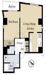 グランヴァン目白ヒルズ【5階】の間取り