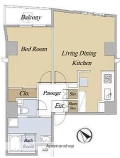 グランヴァン目白ヒルズ【5階】の間取り