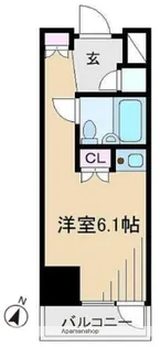 ザ・プラザオーベル白山【7階】の間取り