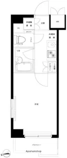 ルーブル北新宿【5階】の間取り