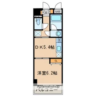 マルシャンドリタジマ【4階】の間取り