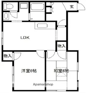 プチメゾンK【1階】の間取り