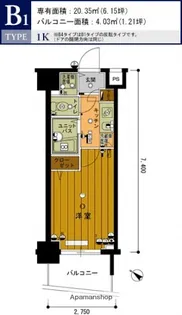 スカイコート池袋第7【3階】の間取り