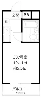マイステージアムヒューゲル西落合【3階】の間取り