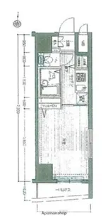 トーシンフェニックス武蔵関【706号室】の間取り