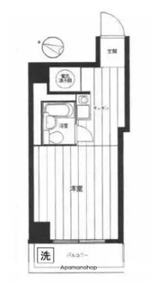 東海西神田マンション【501号室】の間取り