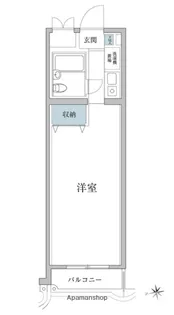 マイステージ中野Ⅱ【3階】の間取り