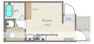DIX【2階】の間取り