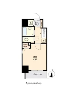 菱和パレス護国寺駅前【6階】の間取り