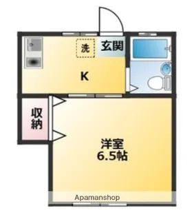 グリーンパレス【1階】の間取り