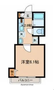 プレジオ南大塚【3階】の間取り