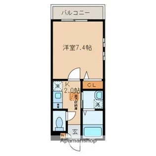 TOCCATA【1階】の間取り