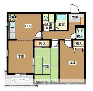 メゾン・ド・マロン【2階】の間取り