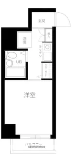 スカイコートお茶の水女子大前【4階】の間取り