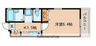 ベストフラット【1階】の間取り